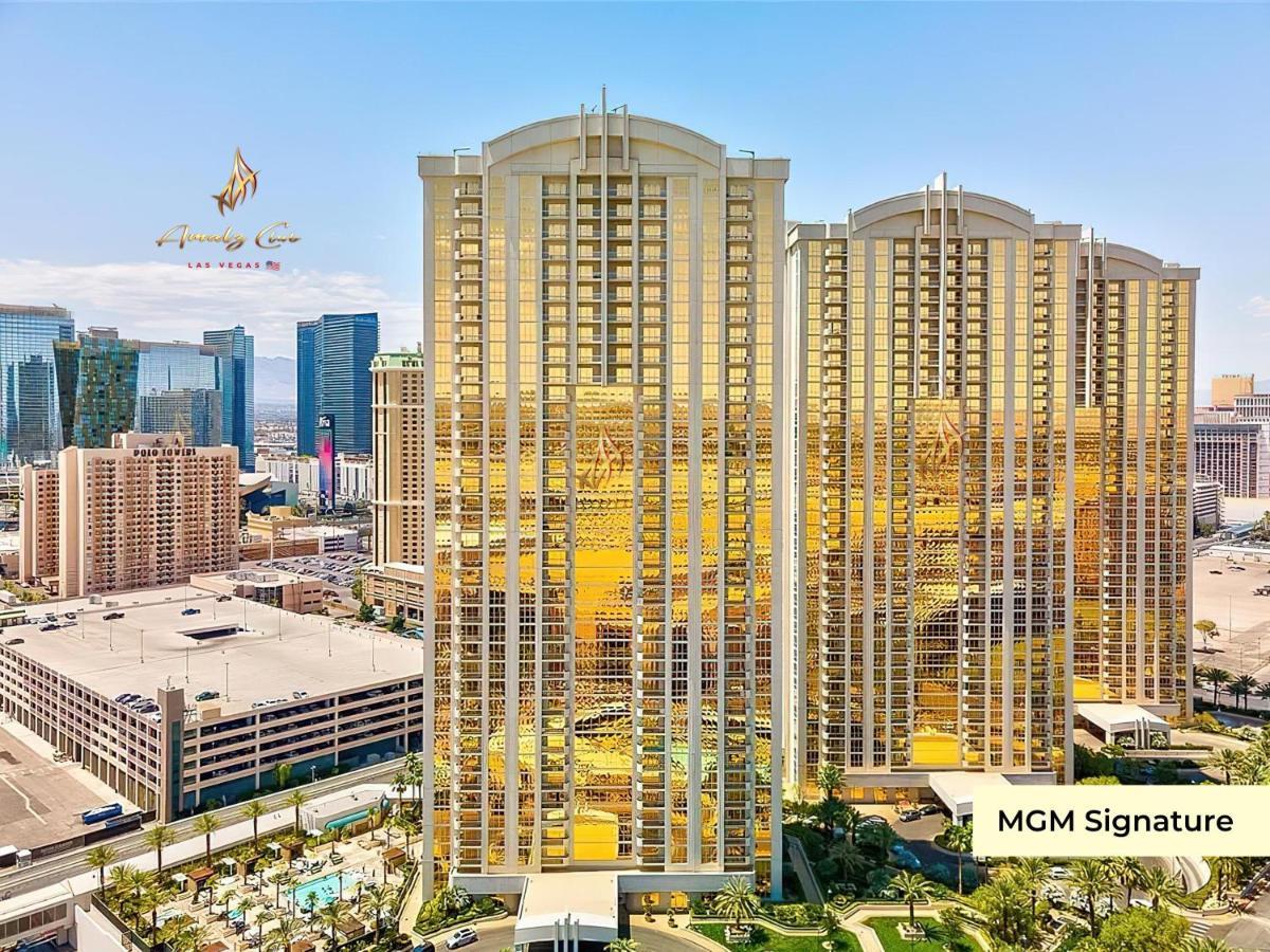 Amalz 1 Bedroom 2 Bathroom Balcony Suites At Mgm Signature ! Las Vegas Exterior photo